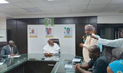 NUJ President Alhassan Abdullahi Yahya Pays Courtesy Visit to Health Minister.
