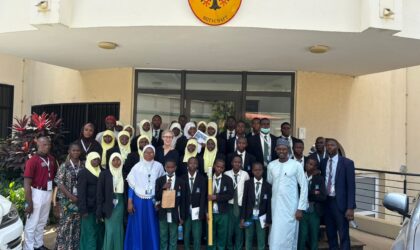 Himma International College Students Explore German Culture During Educational Visit to Embassy in Abuja.