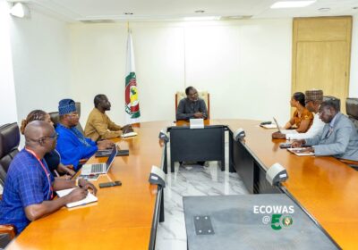 ECOWAS President Dr. Touray Receives Gambian Ministry of Justice on Transitional Justice Implementation, Reaffirms Commission’s Support.