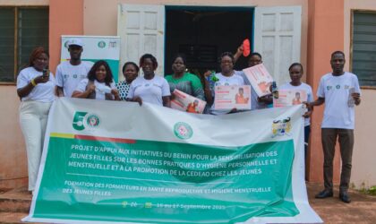 Menstrual Hygiene: ECOWAS Holds Training of Trainers (TOT) in Benin Republic.