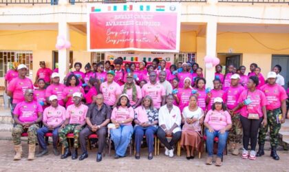 ECOWAS, ESSMGB Lead 2025 Breast Cancer Awareness Drive in G/-Bissau — Urge Early Screening and Timely Health Access for Women.