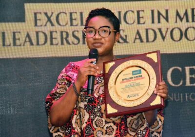 NUJ FCT Councul Chair, Grace Ike Honoured with Excellence in Media Leadership & Advocacy Award.