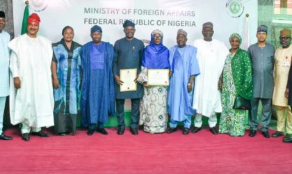 Nigeria: Foreign Affairs Minister Tuggar, Presents Letters of Credence to Envoys.
