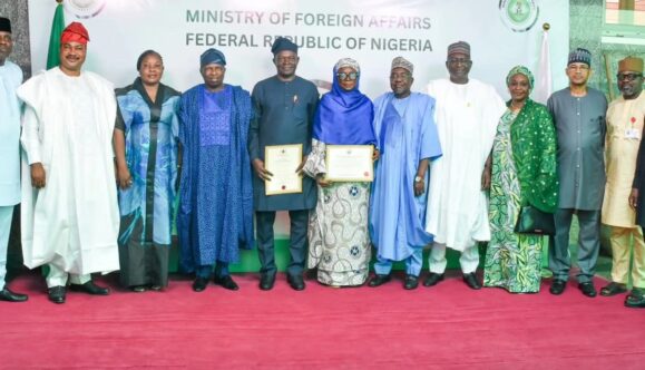 Nigeria: Foreign Affairs Minister Tuggar, Presents Letters of Credence to Envoys.