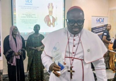 Bishop Evans Onyemara Bags 2025 Voice of Change Award, Celebrated for Bold Stand Against SGBV.