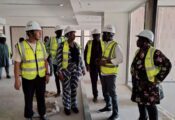 ECOWAS New Headquarters 85% Ready,Vice President Tchintchibidja urges contractor to fast-track remaining work.