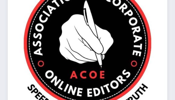 Association of Corporate Online Editors( ACOE) to Unveil 2025 Investiture, Lecture & Awards to Deepen Online Media’s Role in Nation Building.