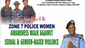 70 Years of Women in Policing: NPF Zone 7 Launches GBV Awareness Walk to Mark Milestone.