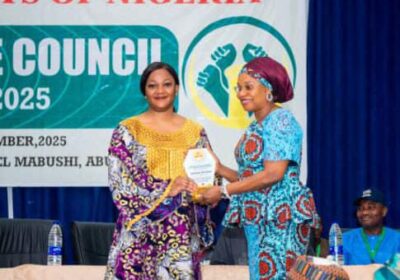 NIMC DG Coker-Odusote Bags Excellence Leadership Award for Capacity Building, Staff Welfare Reforms.