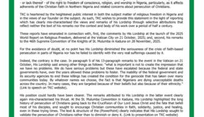 Th Kukah Center Refutes Misleading Reports, Clarifies His Lordship Bishop, Matthew Hassan Kukah’s Stand.