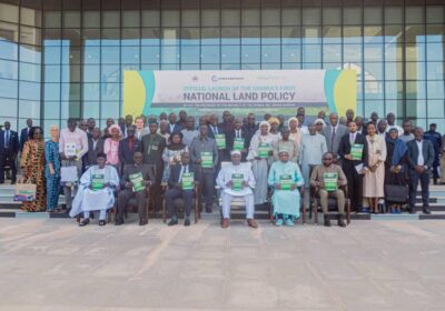 President Barrow Unveils Historic National Land Policy to Drive Growth, Investment, Empower Youths in The Gambia  By Raymond Enoch