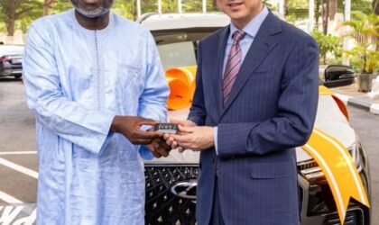 China Donate Brand New Car to ECOWAS, Deepens Regional Development Cooperation.   By Raymond Enoch