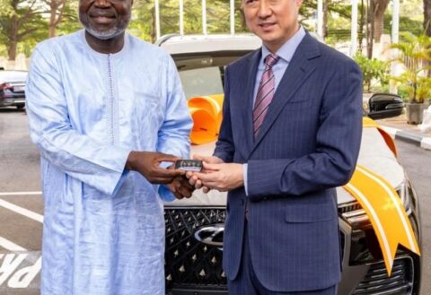 China Donate Brand New Car to ECOWAS, Deepens Regional Development Cooperation.   By Raymond Enoch