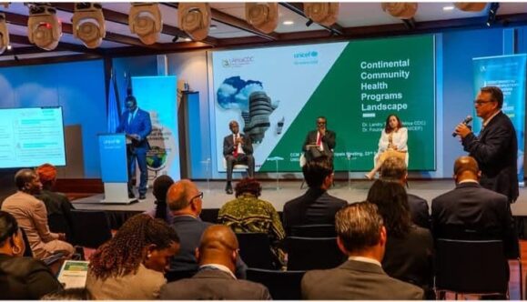 Africa CDC, UNICEF Urge Domestic Investment to Build Two Million Community Health Workforce.  By Raymond Enoch