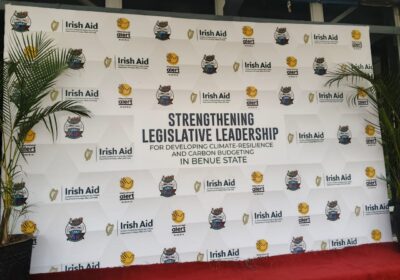 Benue Governor Urges Executive, Legislature Partnership To Tackle Climate Change Challenges   By Raymond Enoch