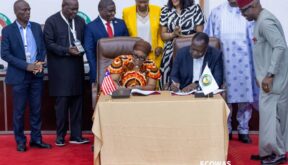 Liberia ,ECOWAS Sign Strategic MoU, Honours  Benin and the at Ministerial Council  By Raymond Enoch