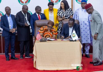 Liberia ,ECOWAS Sign Strategic MoU, Honours Benin and the at Ministerial Council By Raymond Enoch