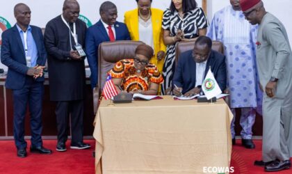 Liberia ,ECOWAS Sign Strategic MoU, Honours  Benin and the at Ministerial Council  By Raymond Enoch