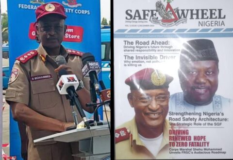 FRSC Rallies National Stakeholders, Unveils Safe Wheel Magazine to Drive New Era of Road Safety Awareness.  By Raymond Enoch