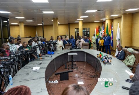 Nigeria, Benin Reaffirm Joint Commitment to Democratic Stability and Regional Security at Abuja Press Briefing.  By Raymond Enoch