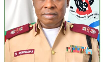 FRSC Names Bamigbayan as Corps Marshal’s Principal Staff Officer.  By Raymond Enoch