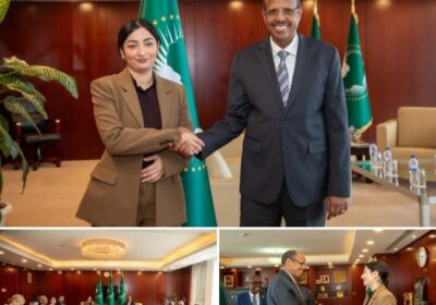 GERMANY–AU COOPERATION DEEPENS AS BERLIN REAFFIRMS PEACE AND SECURITY COMMITMENT TO AFRICA By Raymond Enoch