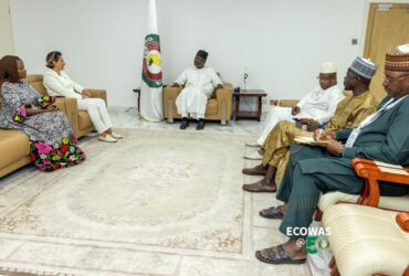 ICRC Strengthens Humanitarian Relations As  Head of Delegation Visits ECOWAS President in Abuja Nigeria.  By Raymond Enoch