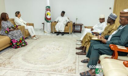 ICRC Strengthens Humanitarian Relations As  Head of Delegation Visits ECOWAS President in Abuja Nigeria.  By Raymond Enoch