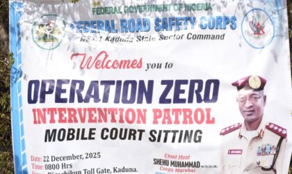 2025 Operation Zero Exercise: FRSC Corps Marshal Takes Zero-Tolerance War Against Road Carnage Nationwide, Leads On-the-Spot Monitoring in Kaduna By Raymond Enoch 2025 Operation Zero Exercise: FRSC Corps Marshal Takes Zero-Tolerance War Against Road Carnage Nationwide, Leads On-the-Spot Monitoring in Kaduna By Raymond Enoch