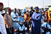 SGF Unveils Electric Motorbikes for FRSC, Boosting Traffic Control and National Security  By Raymond Enoch