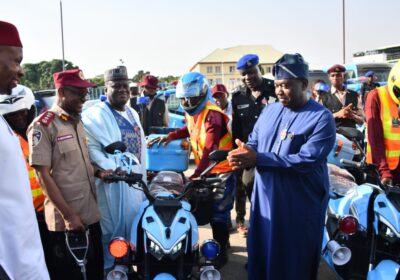 SGF Unveils Electric Motorbikes for FRSC, Boosting Traffic Control and National Security  By Raymond Enoch