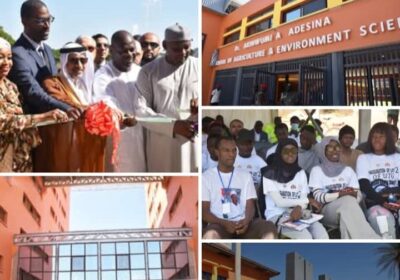 President Adama Barrow Commission UTG Faraba Banta Lot 2, Accelerates Gambia’s March Toward a World-Class Education Hub. By Raymond Enoch