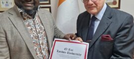 Malta-Based Ivorian Honorary Consul Bags UK Honorary Doctorate for Global Diplomacy and International Relations.  By Raymond Enoch