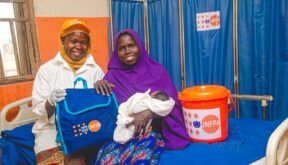 North East Nigeria: UNFPA Frontline Midwives Bring Lifesaving Care to Women and Girls at Custom IDP Camp, Borno State.  By Raymond Enoch