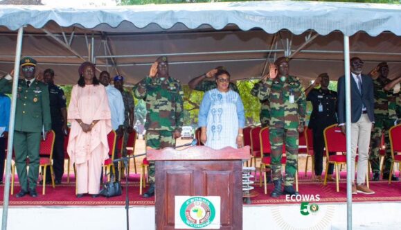 Change of Guard at ECOMIG: Colonel Aliou Tine Assumes Command, Reaffirms ECOWAS’ Enduring Peace Mission in The Gambia  By Raymond Enoch