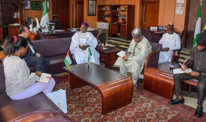 Nigeria Reaffirms Strong Support for Palestine as , as both Deepen Diplomatic Ties.  By Raymond Enoch