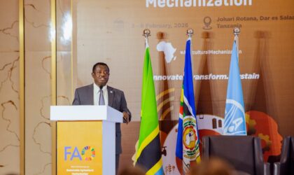 FAO Leads Africa’s Bold Shift to Smart Farming as Dar es Salaam Conference Seals Action Plan.  By Raymond Enoch