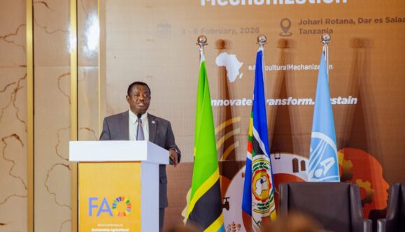 FAO Leads Africa’s Bold Shift to Smart Farming as Dar es Salaam Conference Seals Action Plan.  By Raymond Enoch