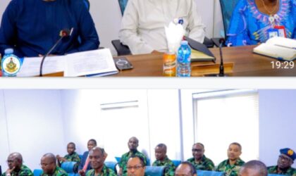 NAF, NIMASA FORGE POWER PARTNERSHIP TO DEFEND NIGERIA’S BLUE ECONOMY  As Mobereola, Aneke deepen air–maritime security architecture  By Raymond Enoch