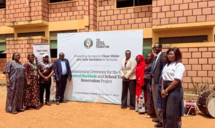 ECOWAS Delivers Solar Borehole, Renovates 32 Toilets for Abuja Primary School  By Raymond Enoch
