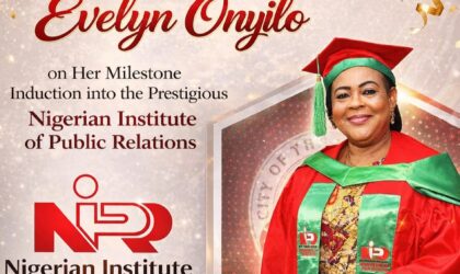Onyilo Joins NIPR, Inspires Women Nationwide  By Raymond Enoch