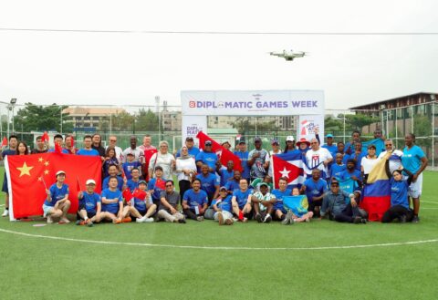 ABUJA DIPLOMATS TURN TO SPORTS TO DRIVE PEACE AND GLOBAL UNITY By Raymond Enoch