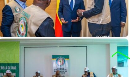 Akufo-Addo Meets ECOWAS Observer Delegation Ahead of Benin Poll  By Raymond Enoch