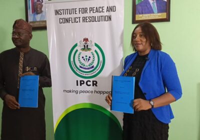 IPCR Seals Landmark Pact With Five CSOs to Strengthen Nigeria’s Peacebuilding Architecture  By Raymond Enoch
