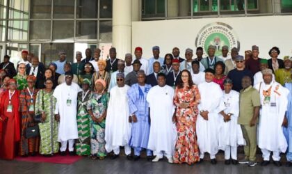 FGN Trains Envoys, Charged them on Integrity, Performance and Result-Driven Diplomacy  By Raymond Enoch