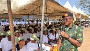 NYSC DG Assures Corps Members of Safety and Welfare By Raymond Enoch