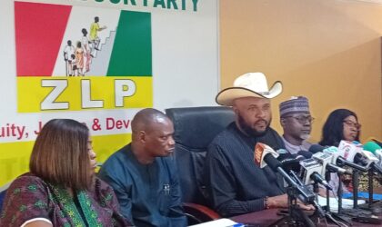 ZLP Fires Back at AGF Over Delisting Threat, Says Party Too Strong to Silence,  Invites Aggrieved Politicians Ahead of 2027  By Raymond Enoch