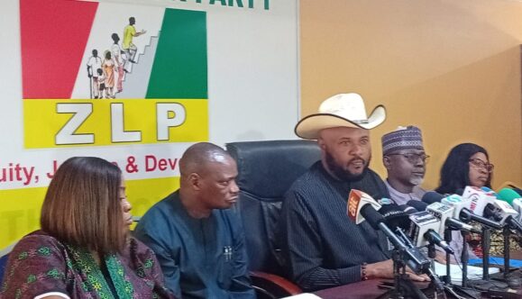 ZLP Fires Back at AGF Over Delisting Threat, Says Party Too Strong to Silence,  Invites Aggrieved Politicians Ahead of 2027  By Raymond Enoch