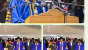 President Barrow Attend UTG Convocation, Presides Over 1,633 Students, Promotes 138 Academic Staff  By Raymond Enoch
