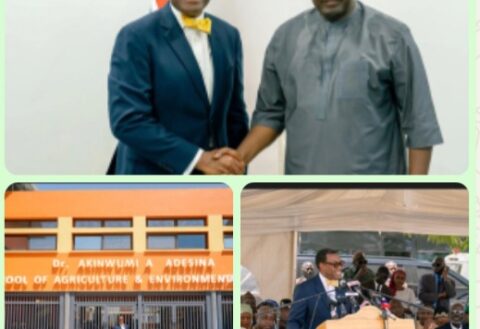UTG Honours Dr. Akinwumi Adesina With School of Agriculture, Env, Sciences Naming at 18th University Convocation  By Raymond Enoch